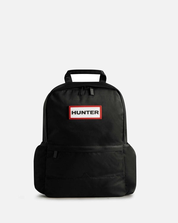 Hunter Nylon Backpack Small - Black