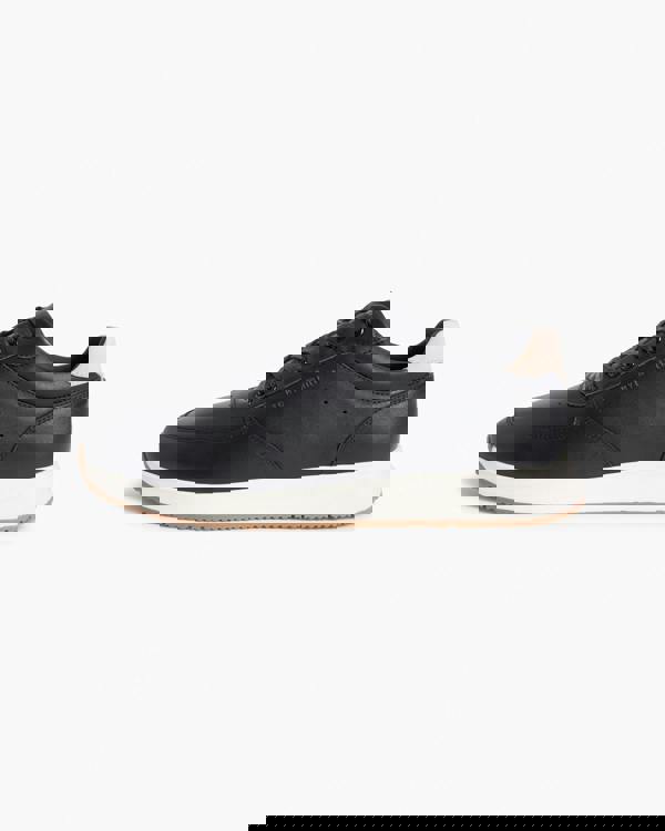 Tommy Hilfiger Newport Leather Mens Trainers - Black