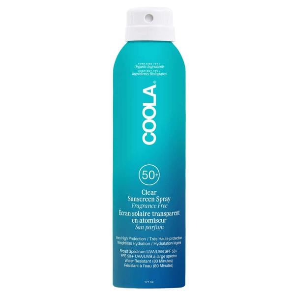 Coola Body Care Classic Body Sunscreen Spray SPF50 Fragrance-Free 177ml