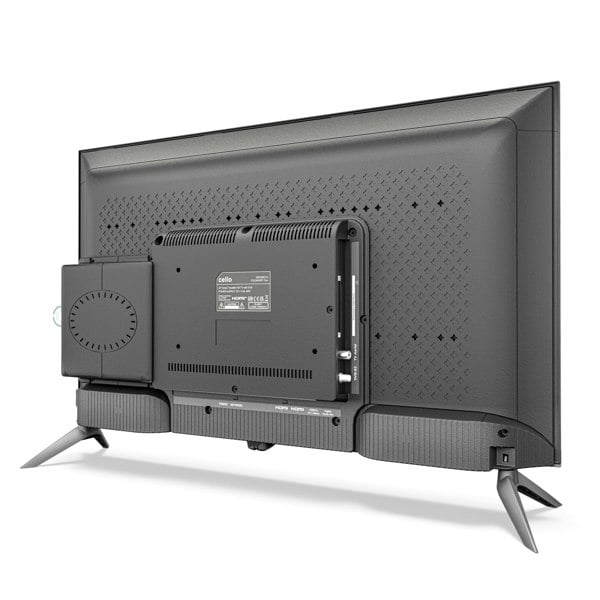 Cello C3224WSF Trav32" Smart Frameless TV, Ultra Fast WebOS, Freeview Play, Built in DVD Player, Freesat ,Bluetooth