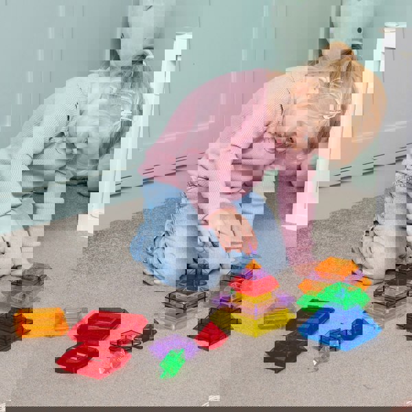 tickit Translucent Colour Pyramid Builder - Pack of 30