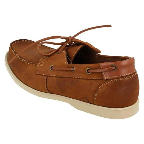 Thomas Blunt Mens Thomas Blunt Lace Up Leather Deck Shoes A2222