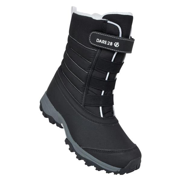 Dare 2B Childrens/Kids Skiway II Snow Boots - Black/White - 