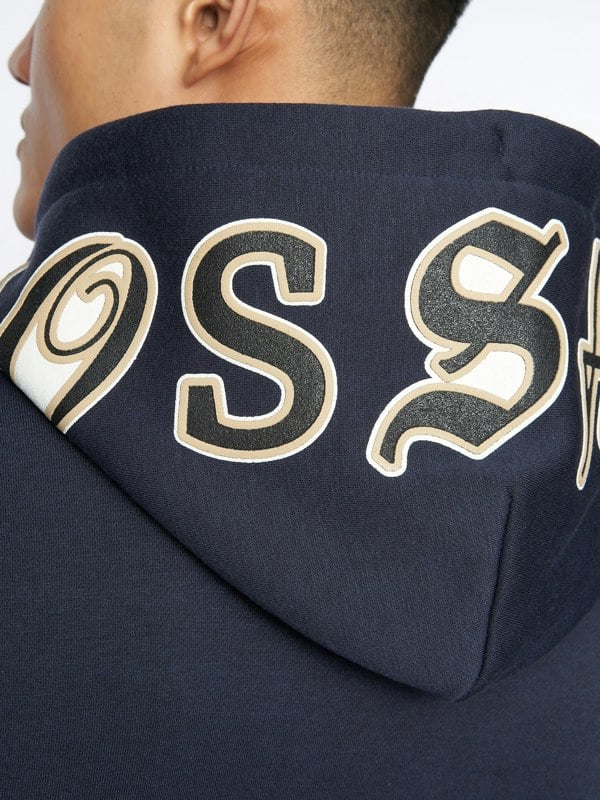 Crosshatch Doddington Hoodie Navy