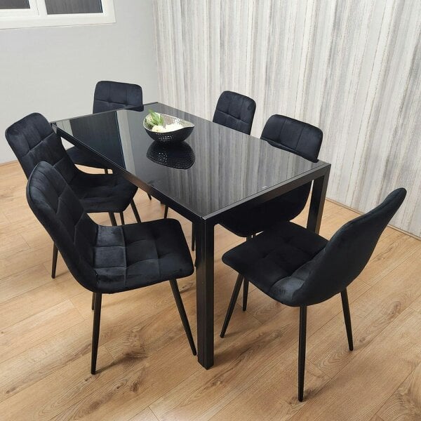 Kosy Koala Dining Table Set with 6 Chairs Dining Room and Kitchen table set of 6