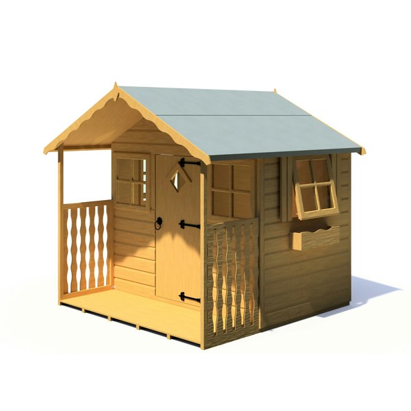 Shire Den 6x4 Shiplap Children's Playhouse