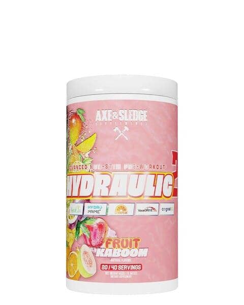 Axe & Sledge Hydraulic V2 Non-Stim Pre-Workout, Fruit Kaboom - 452g