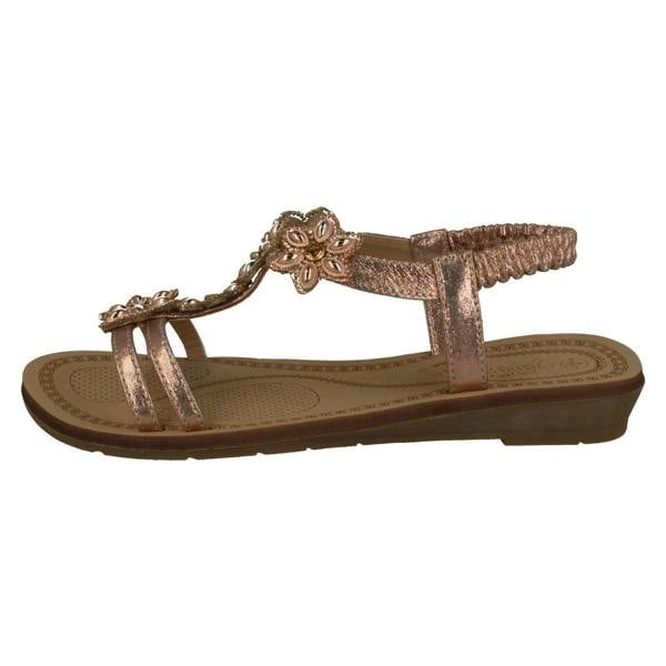 Savannah Ladies Savannah Strappy Slingback Sandals