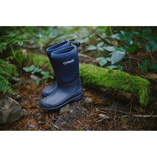 Cotswold Hilly Neoprene TPR+Neoprene Navy Wellington Boots