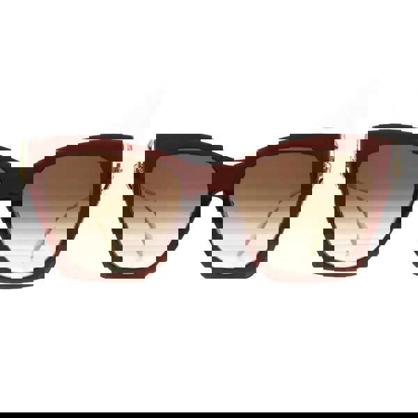 Alexander McQueen Sunglasses AM0375S 002 Brown Gold Brown Gradient