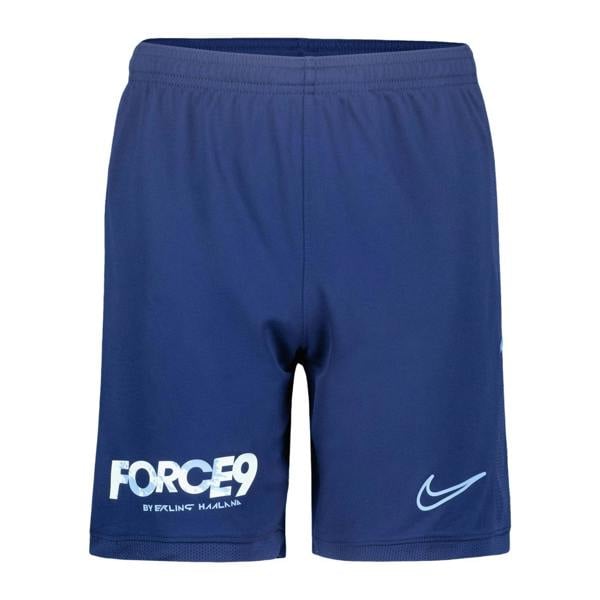 Nike Boys Haaland Athletic Football Shorts - Navy/Orange - 