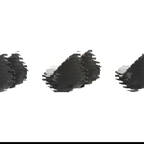 Crosshatch Mens Tinuviel Faux Fur Slippers - Black - 