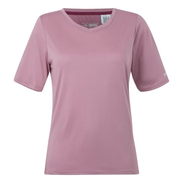 Regatta Womens/Ladies Fingal II V Neck T-Shirt - Lilas