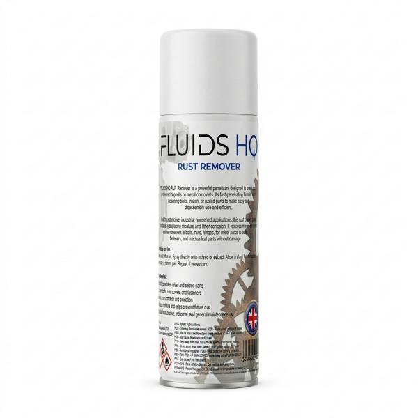 Fluids HQ FluidsHQ Rust Remover Spray Penetrating Oil Seized Bolt Release 500ml