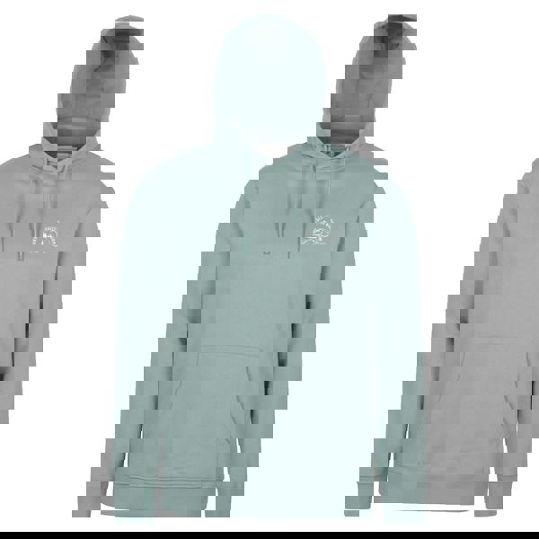 Mountain Warehouse Mens Regional Cornwall Graphic Hoodie - Light Khaki