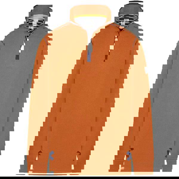 Lazy Jacks Women's Quarter Zip Sweatshirt - Orange