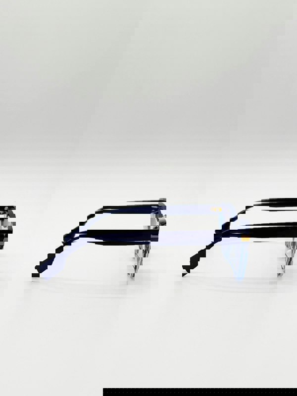 SVNX Two Tone Cat-Eye Sunglasses in Blues