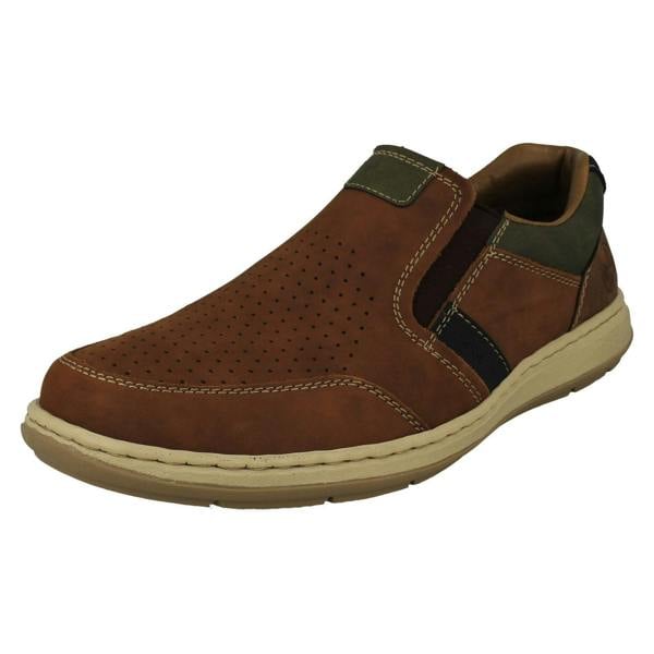 Rieker Mens Rieker Wide Fitting Loafer Shoes 17371