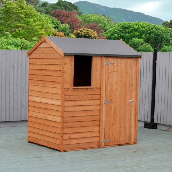 Shire Overlap 6x4 Reverse Apex Storage Shed - Best Shed