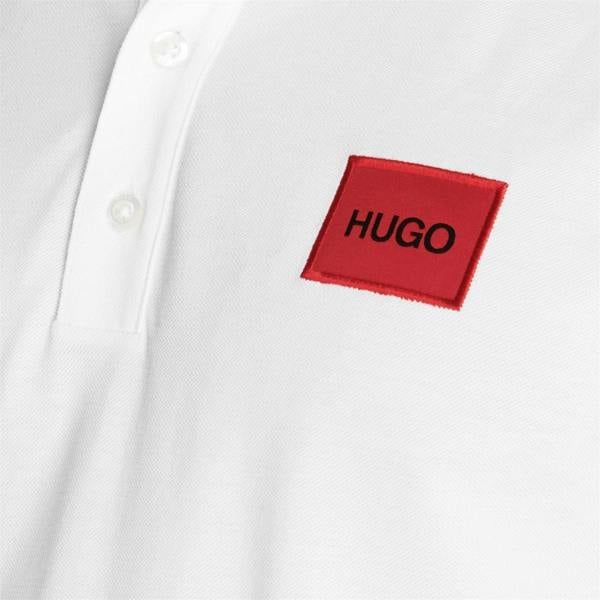 Hugo Mens Deruso Polo Shirt - White - 