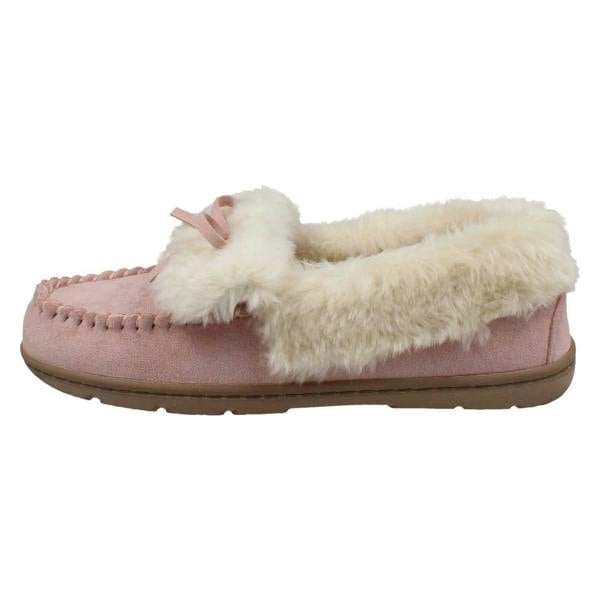 Clarks Ladies Clarks Moccasin Warm Lined Slippers Leno Cosy