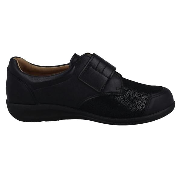 DB Shoes Ladies DB Shoes 2V Fitting Flat Shoes Ember