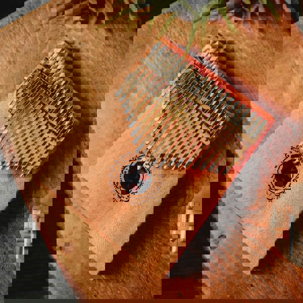 A-Star 21 Key Kalimba Thumb Piano - Natural