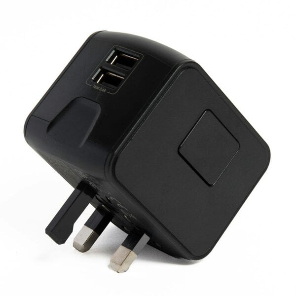 Universal Travel Adapter with USB-C & Dual USB – Worldwide Plug