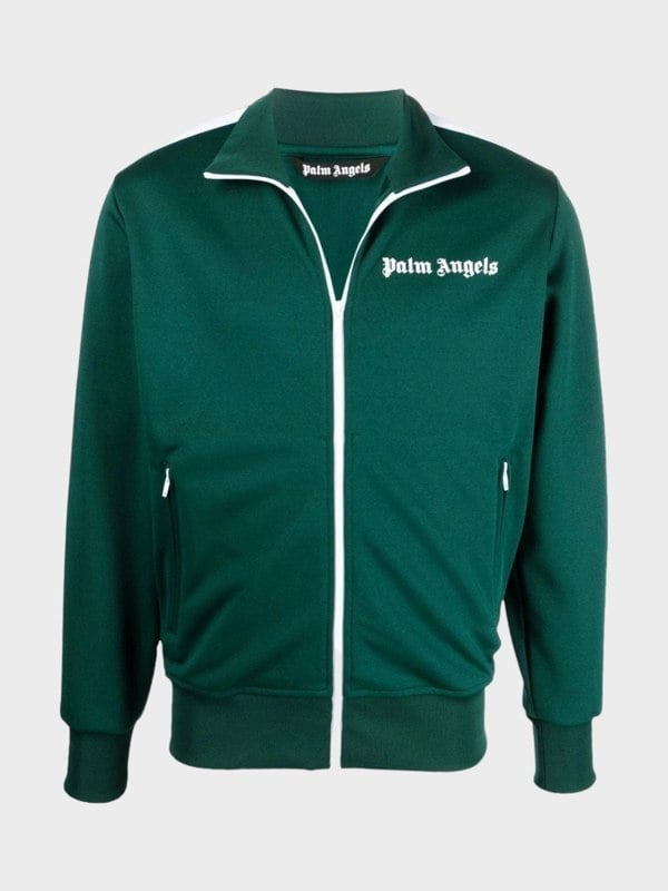 Palm Angels Track Jacket Green - Supplied FashionPalm Angels