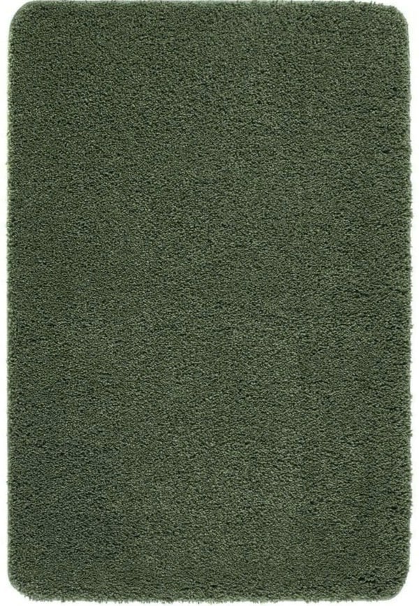 Washable Forest Green Shaggy Rug | British-Made | The Rugs