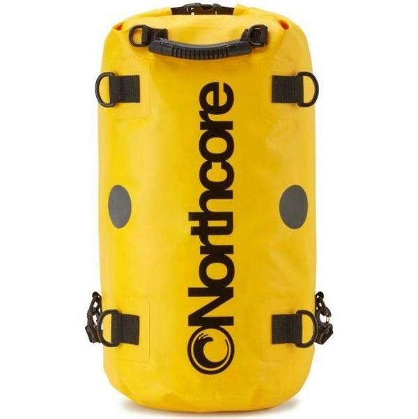 Northcore 40 Litre Dry Bag Roll Top Back Pack - Yellow