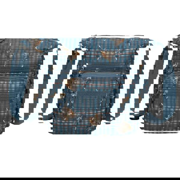 Strathurie Highland Cow Multi Pocket Crossbody Bag