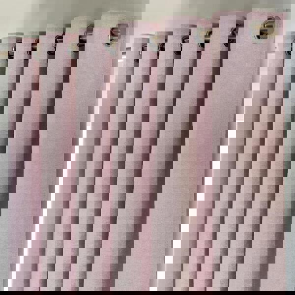 Luxury Living Chenille Blackout Ring Top Eyelet Curtains