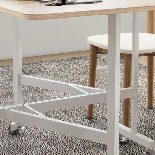 Bobobiy 4-6 Person Drop Leaf Dining Table - Oak