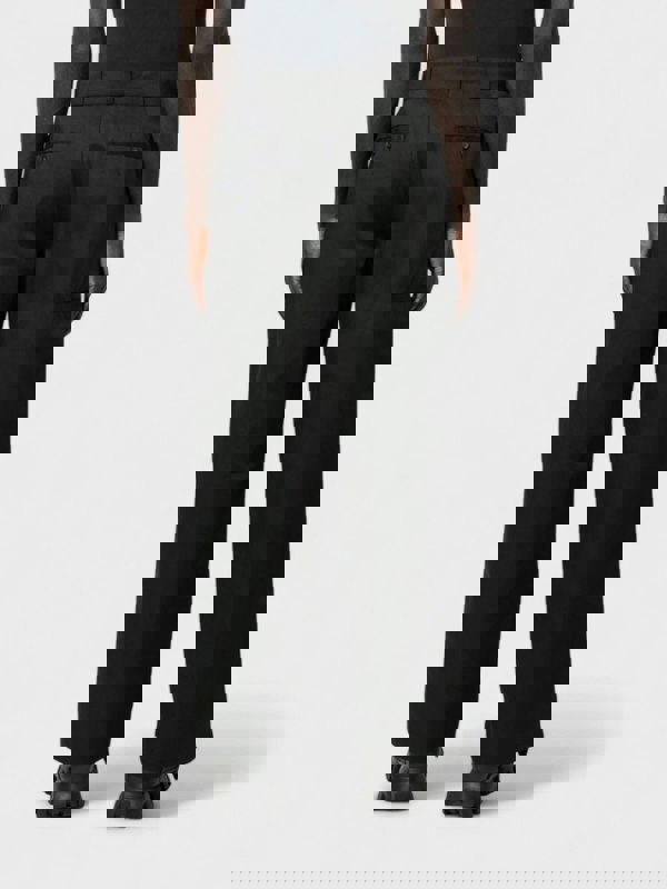 Palm Angels Reversed Waistband Chino Trouser Black