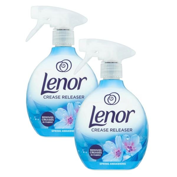 Lenor Crease Releaser Spray Spring Awakening 500ml x2