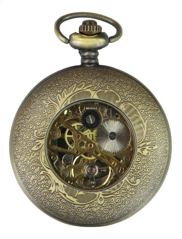 TruClothing Pocket Watch Mechanical Peaky Blinders Hunter Automatic