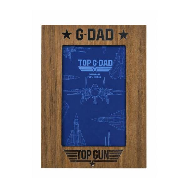 Widdop & Co Top Gun Top G-Dad Photo Frame Brown