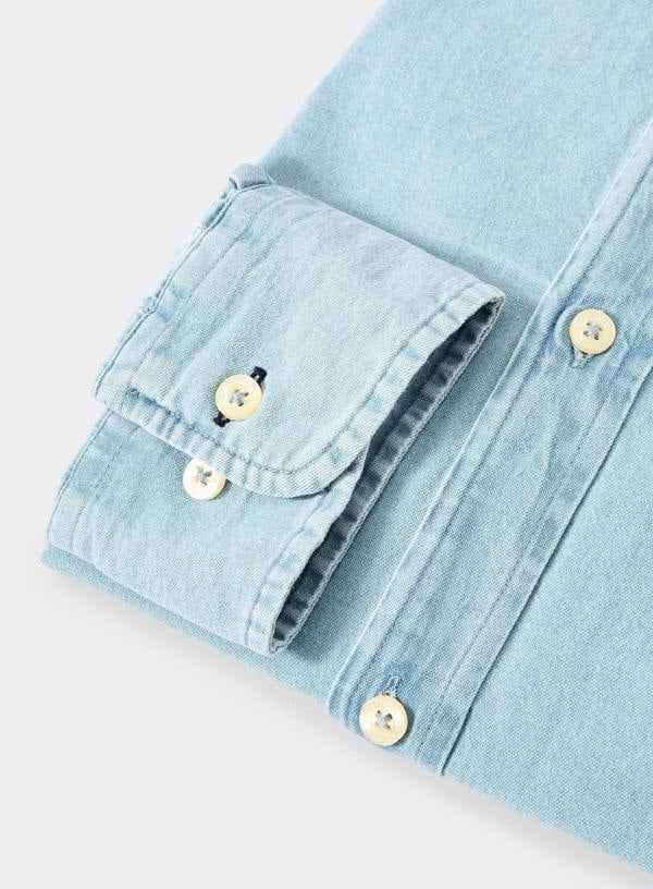 Button Down Denim Shirt