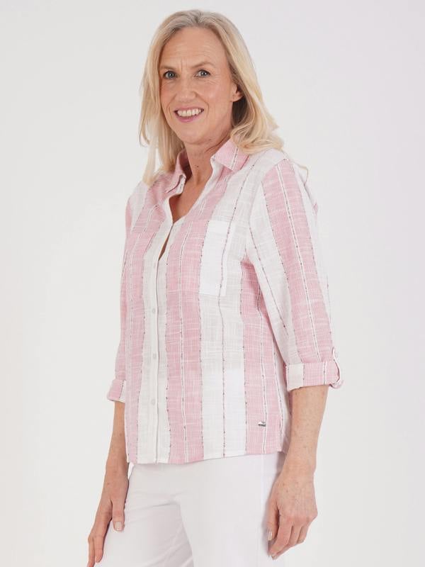 TIGI Textured Stripe Shirt