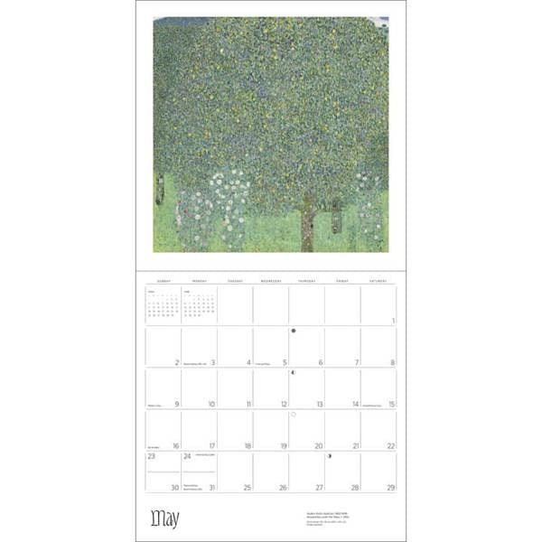 Gustav Klimt Calendar 2027, Wall Calendars, Month To View, Art, Gift