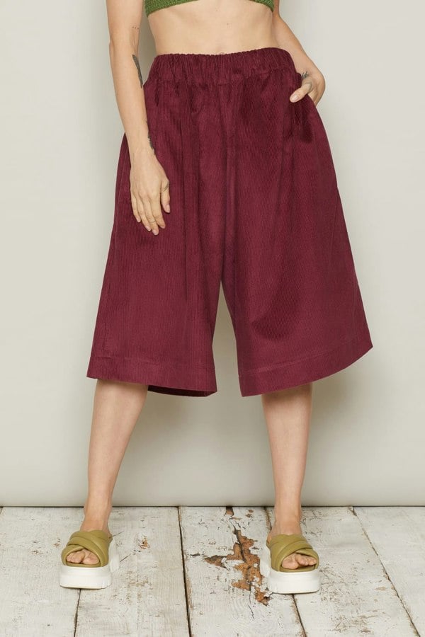 Bo Carter Vilmar Culottes - Burgundy