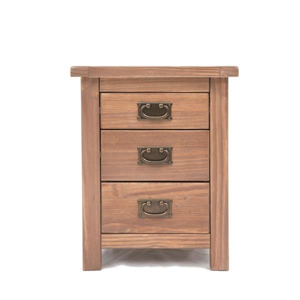 Padua 3 Drawer Bedside Table