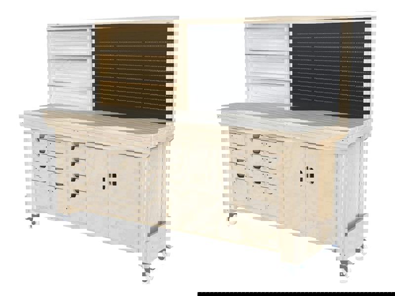 Arbor Garden Solutions Acorn Heavy-duty Cupboard Workbench (V.1)