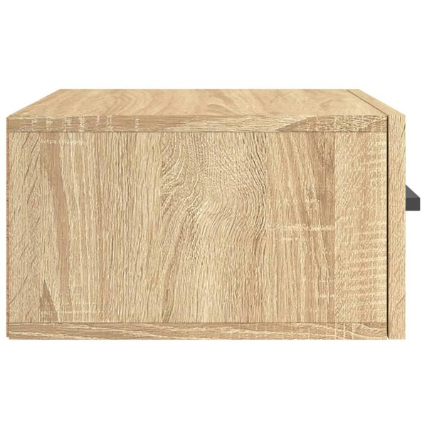 Berkfield Wall-mounted Bedside Cabinets 2 pcs Sonoma Oak 35x35x20 cm