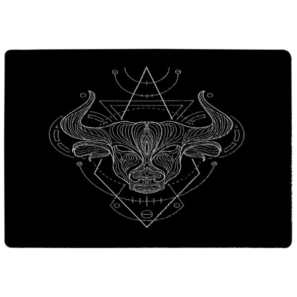 Benjamin Tate Design Zodiac taurus geometric (rug)