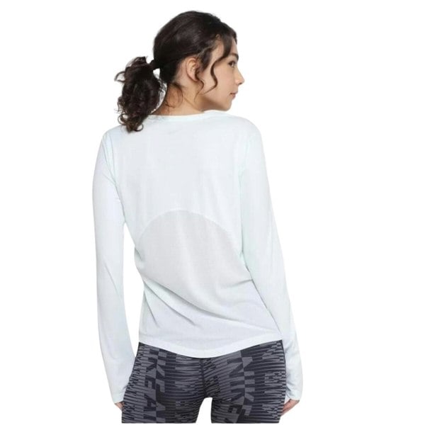 NIKE AJ8128 100 WHITE L/S TEE WOMENS M
