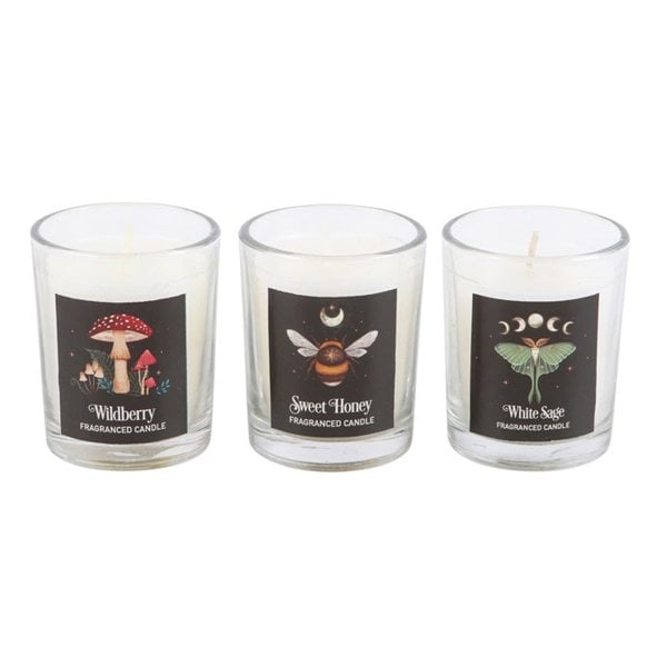 Serano Dark Forest Votive Candle Trio