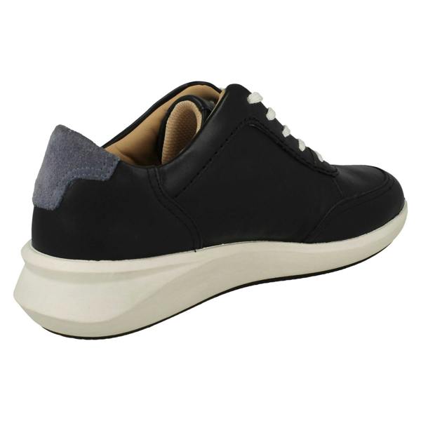 Clarks Ladies Clarks Stylish Lace Up Heeled Trainers Un Rio Mix