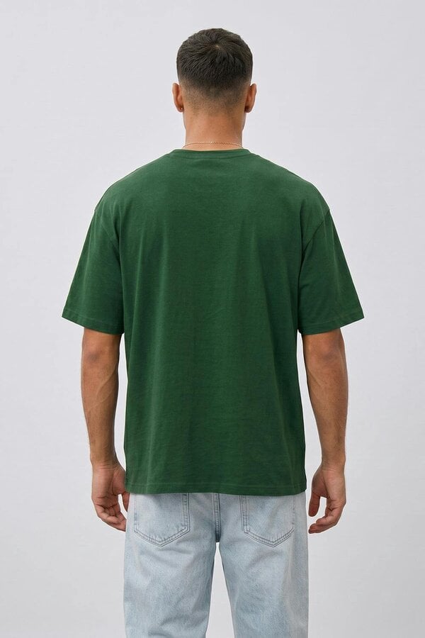 London Attitude Oversized Heavyweight Vintage Racing T-Shirt